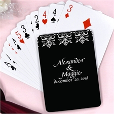 Create Personalized Save The Date Playing Cards