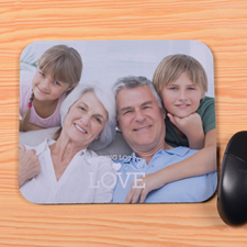 Personalized Sending Love Mouse Pad