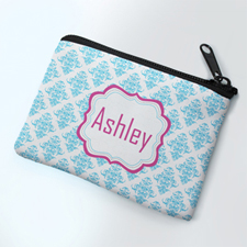 Sky Vintage Personalized Coin Purse
