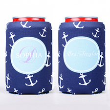 Anchor Personalized Can Cooler