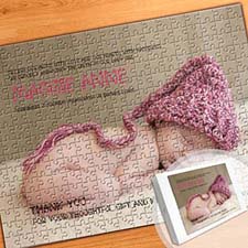 Custom Large Baby Photo Jigsaw Puzzle, Horizontal