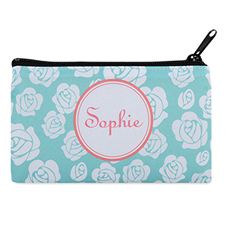 Cute Flower Personalized Cosmetic Bag 6X9