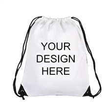 Custom Full Color Print Drawstring Backpack