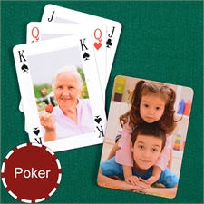 Custom Poker Size Bridge Style Playing Cards