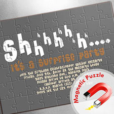 Large Magnetic Personalized Message Puzzle, Sunshine Smiles