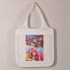 Personalized 3 Collage Shopper Bag, Classic