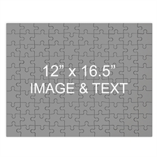 Personalized Magnetic 12X16.5 Personalized Photo Jigsaw Puzzle Photo Puzzle