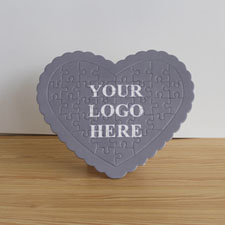 Custom Printed Heart Puzzle 36 Piece