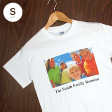 Cotton White Image & Text Adult Small
