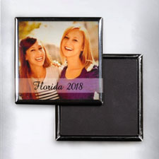 Instagram Personalized Photo Square Photo Magnet