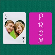 Will You Go To Prom With Me? Save The Date Playing Cards