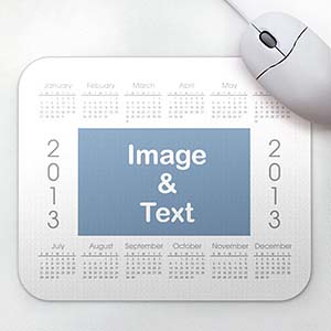 Custom Calendar, White