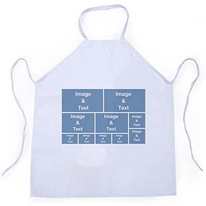 Ten Collage Photo Apron, Adult