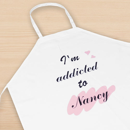 I'm addicted to Personalized Apron