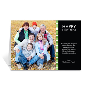 Green Merry Miracle Landscape, 5x7 Fold Card