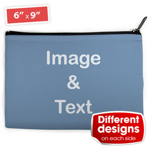 Personalized Cosmetic Bag (Large) - Different Images