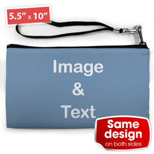 Custom Clutch Bag (Medium) – 2 Sides Same Image