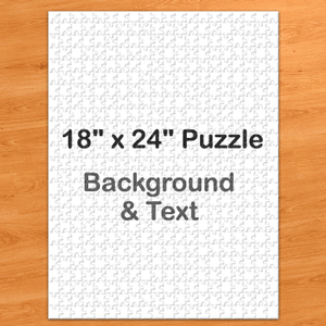 Personalized Message Portrait Puzzle 18