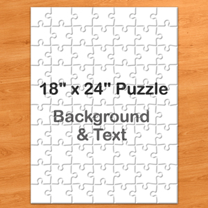 Personalized Message Portrait Puzzle 18