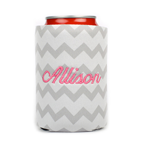 Embroidered Can Coolers