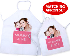 Make your own Personalized Photo Aprons