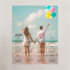 Large Grey Portrait 20X30 Photo Poster Print Calendar 2019