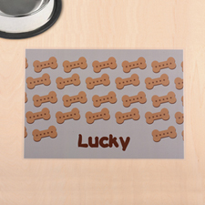 Personalized Doggie Dinner Placemats
