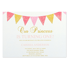 Personalized Party Time Party Invitation Card