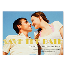 Personalized Perfect Pair Save The Date Cards