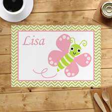 Personalized Butterfly Placemats
