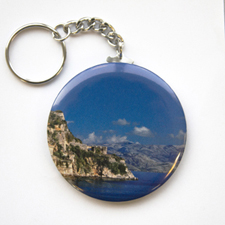 Photography Personalized Button Keychain