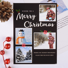 Christmas Collage Personalized Photo Card