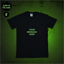 Personalized Glow In The Dark T Shirt