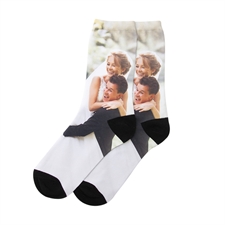 Personalized Images Unisex Socks, Medium