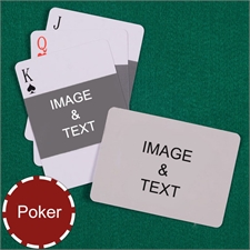 Poker Landscape Photo Custom 2 Side Landscape Playing Cards