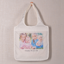 Personalized 2 Collage Shopper Bag, Classic