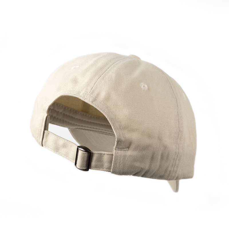Personalized Full Color Print Front and Back Khaki Baseball Cap