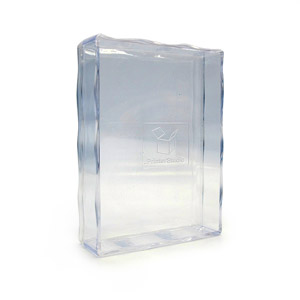 2.25X3.5 Inch Clear Plastic Box For 54 Bridge Size Playing Card Deck