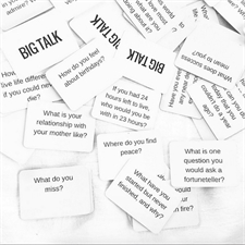 BIG TALK Question Card Game