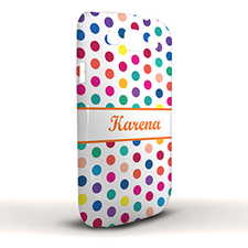 Orange Bunte Punkte Samsung S3 Case