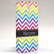 Bunte Zickzacklinien Samsung S4 Case