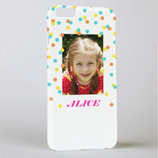 Bunte Punkte iPhone 6plus Hülle Personalisieren