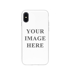 iPhone X Case Weißer Rand Personalisieren mit UV LED Druck
