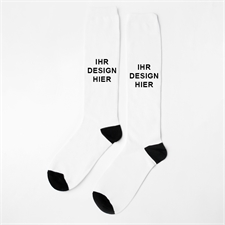 Dein Design unisex Kniestrümpfe, Größe S, Klein