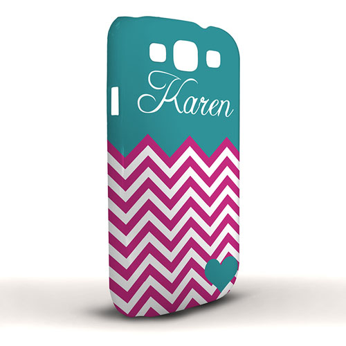 Rote Wellen Aqua Samsung S3 Case