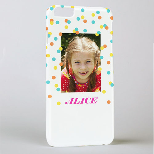 Bunte Punkte iPhone 6plus Hülle Personalisieren