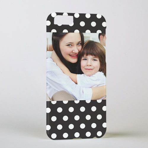 Schwarze Punkte iPhone 6 Hülle Personalisieren