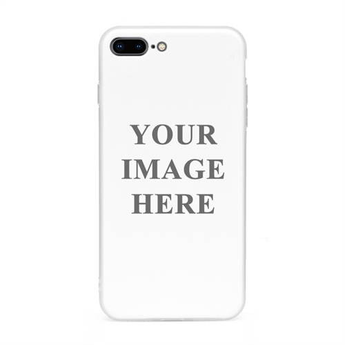 iPhone7plus iPhone8plus UV LED Druck weisser Rand Case Personalisieren
