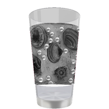 Glas Trinkbecher