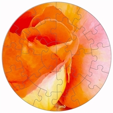 Rundes Fotopuzzle